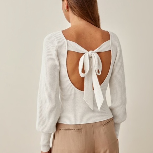 Reformation Open Back Sweater - Picture 2 of 5